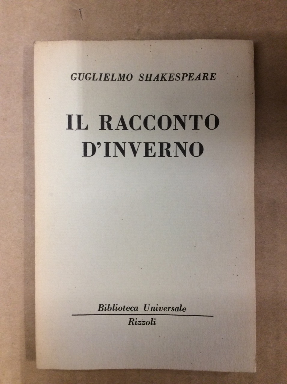 IL RACCONTO D'INVERNO.