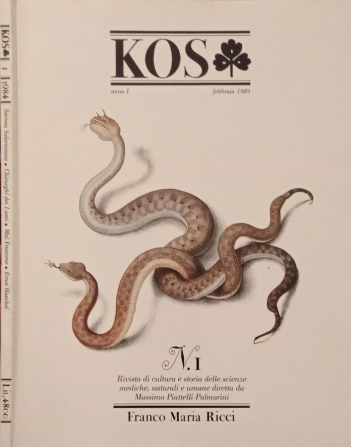 KOS. ANNO I. N. 1 FEBBRAIO 1984.
