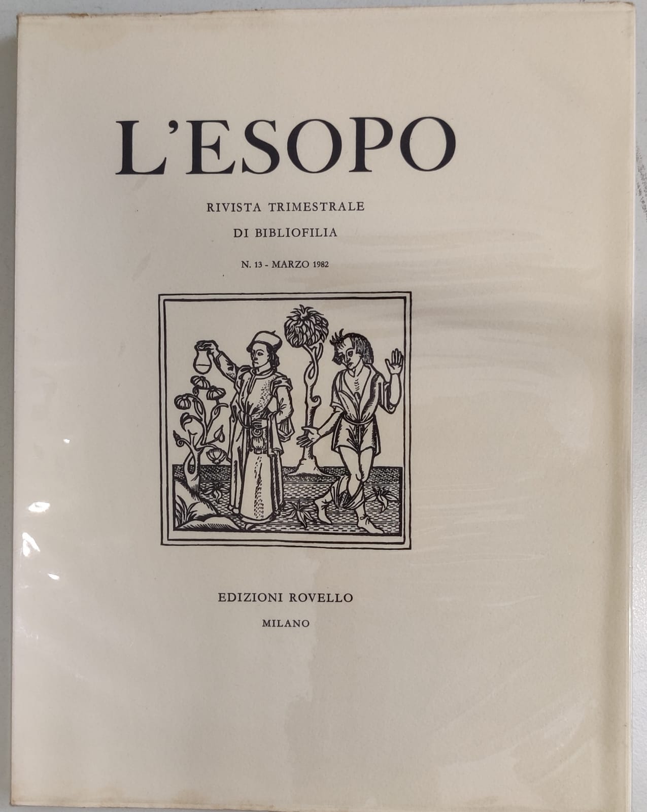 L'ESOPO. Numero 13 Marzo 1982. - Rivista Trimestrale di Bibliofilia.