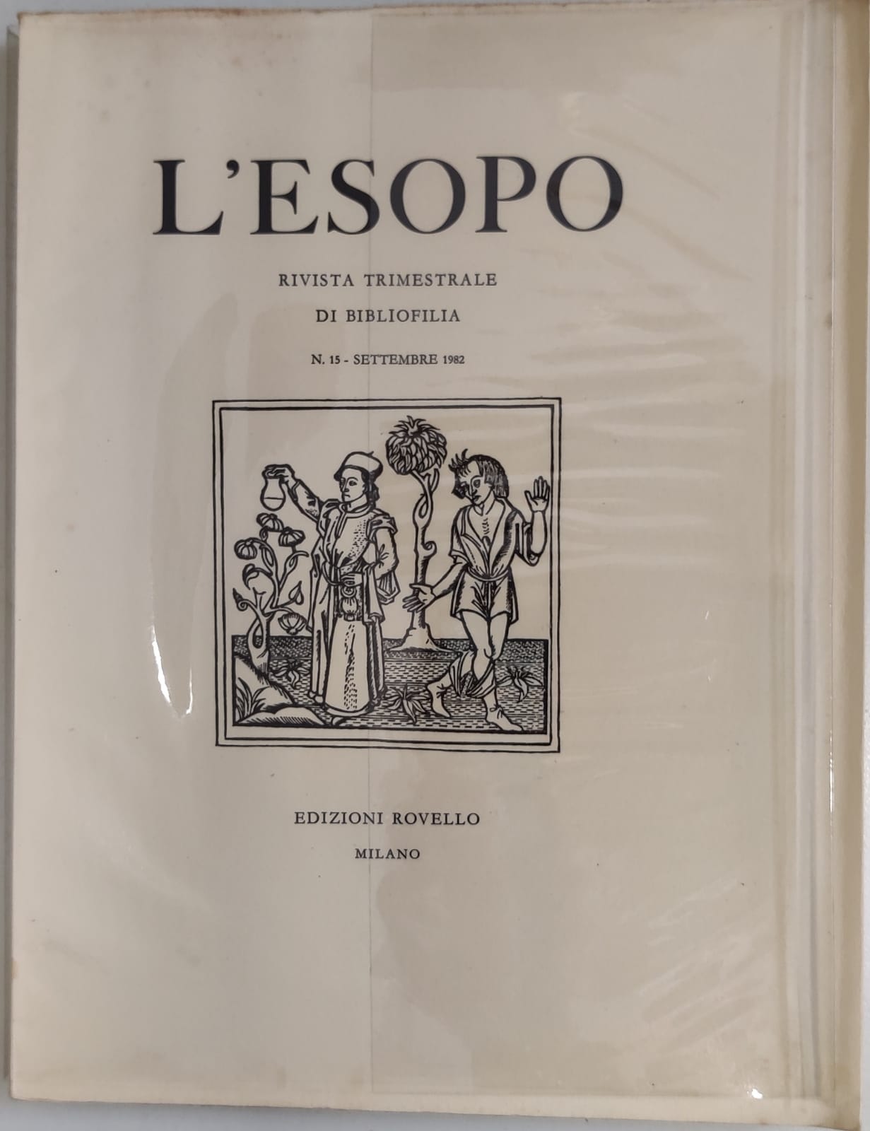 L'ESOPO. Numero 15 Settembre 1982. - Rivista Trimestrale di Bibliofilia.