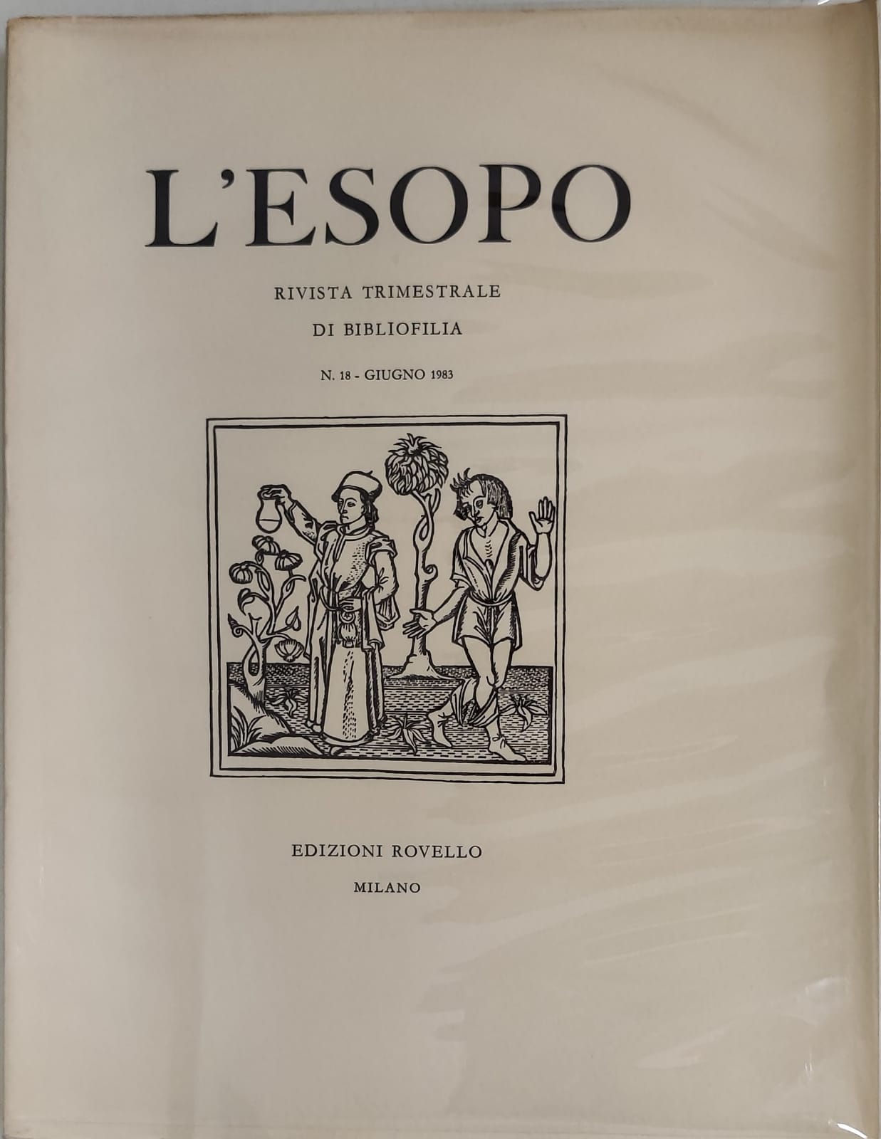 L'ESOPO. Numero 18 giugno 1983. - Rivista Trimestrale di Bibliofilia.