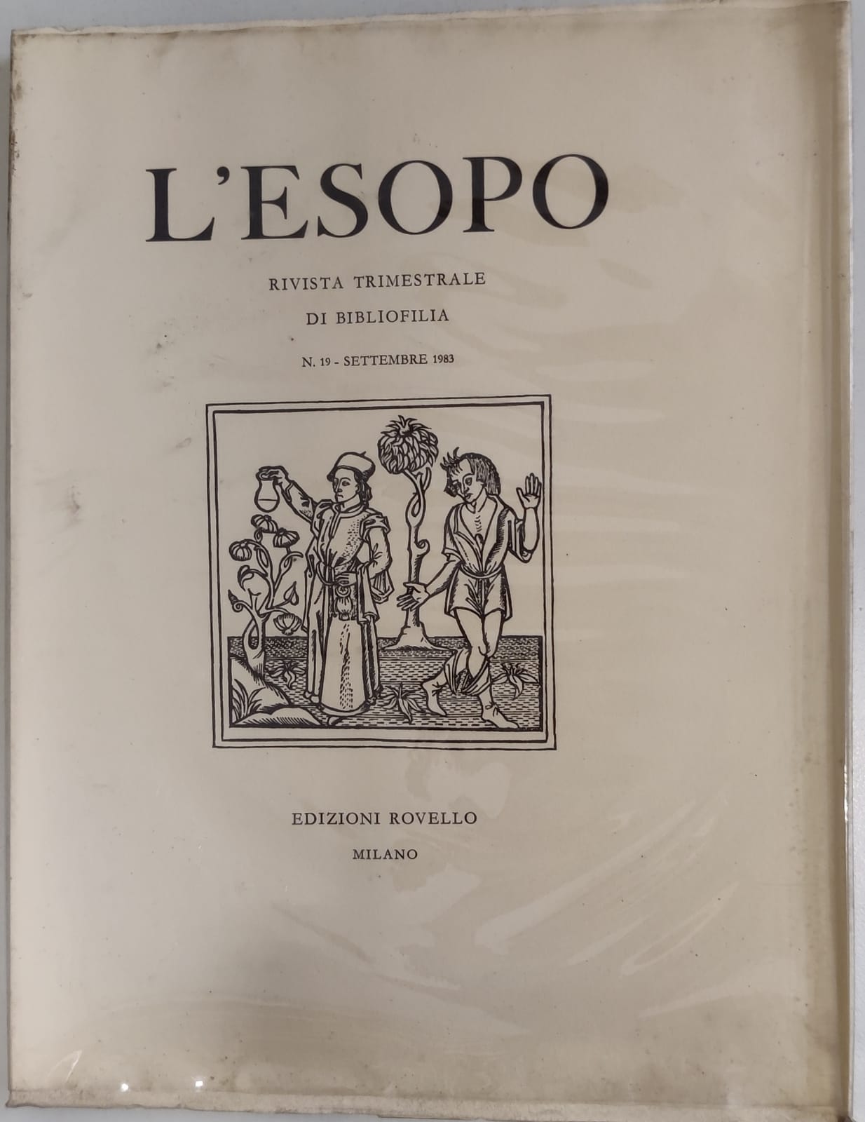 L'ESOPO. Numero 19 settembre 1983. - Rivista Trimestrale di Bibliofilia.