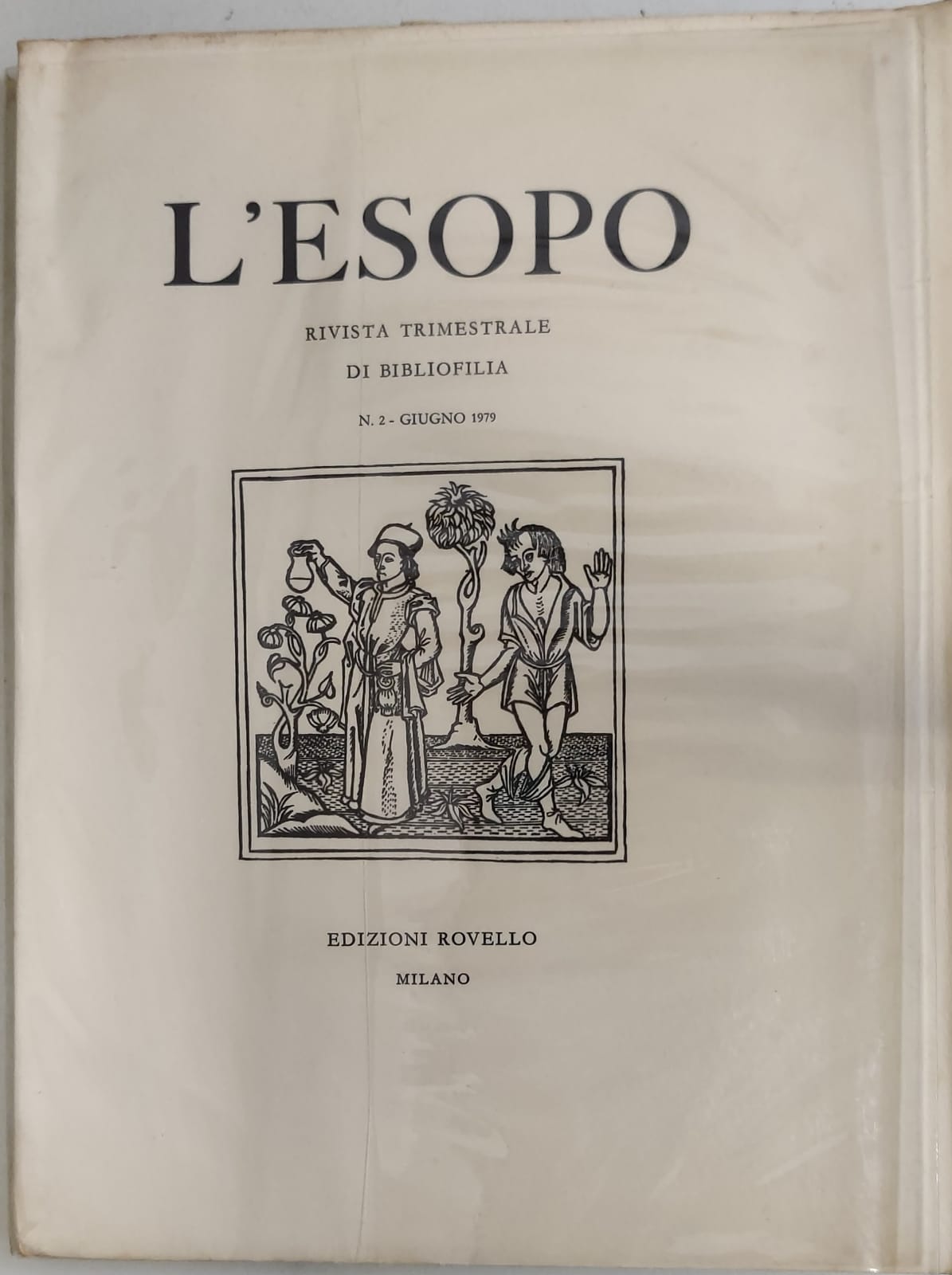 L'ESOPO. Numero 2 giugno 1979. - Rivista Trimestrale di Bibliofilia.