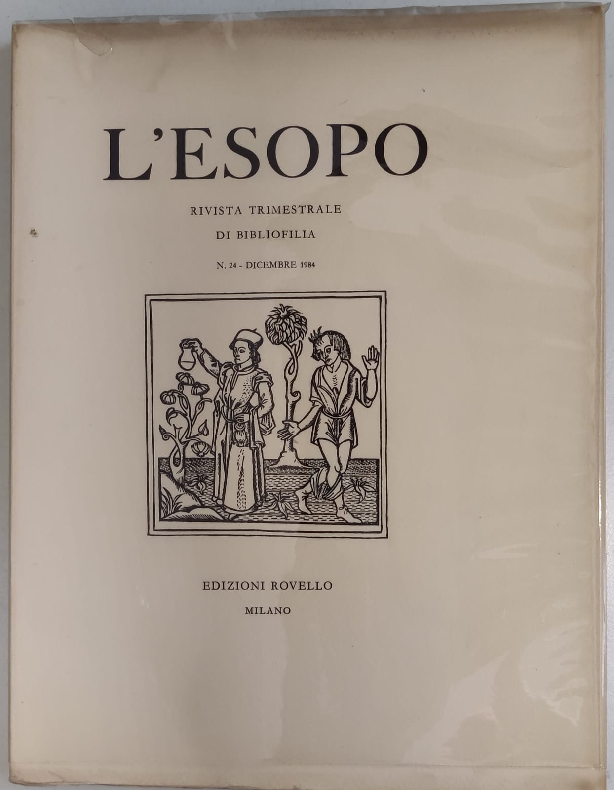 L'ESOPO. Numero 24 dicembre 1984. - Rivista Trimestrale di Bibliofilia.