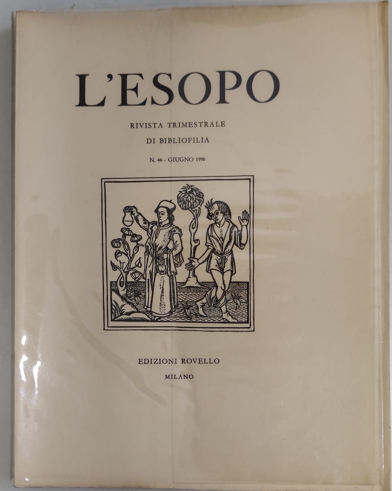 L'ESOPO. Numero 46 giugno 1990. - Rivista Trimestrale di Bibliofilia.