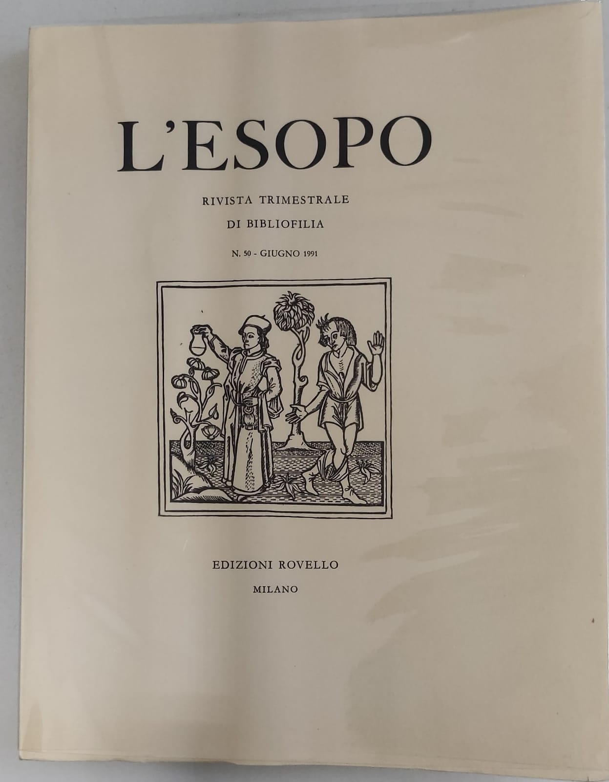 L'ESOPO. Numero 50 giugno 1991. - Rivista Trimestrale di Bibliofilia.