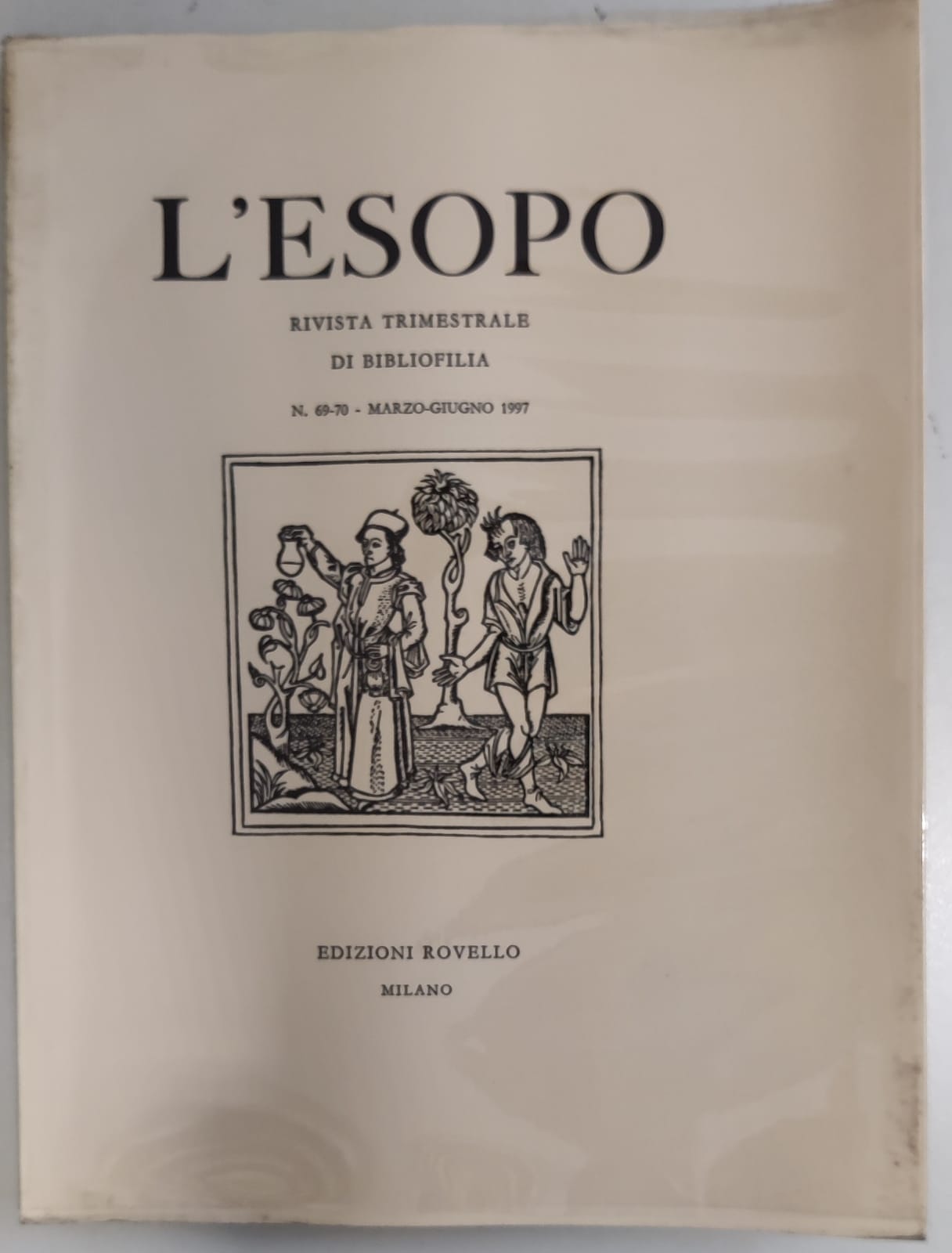 L'ESOPO. Numero 69-70 marzo-giugno 1997. - Rivista Trimestrale di Bibliofilia.