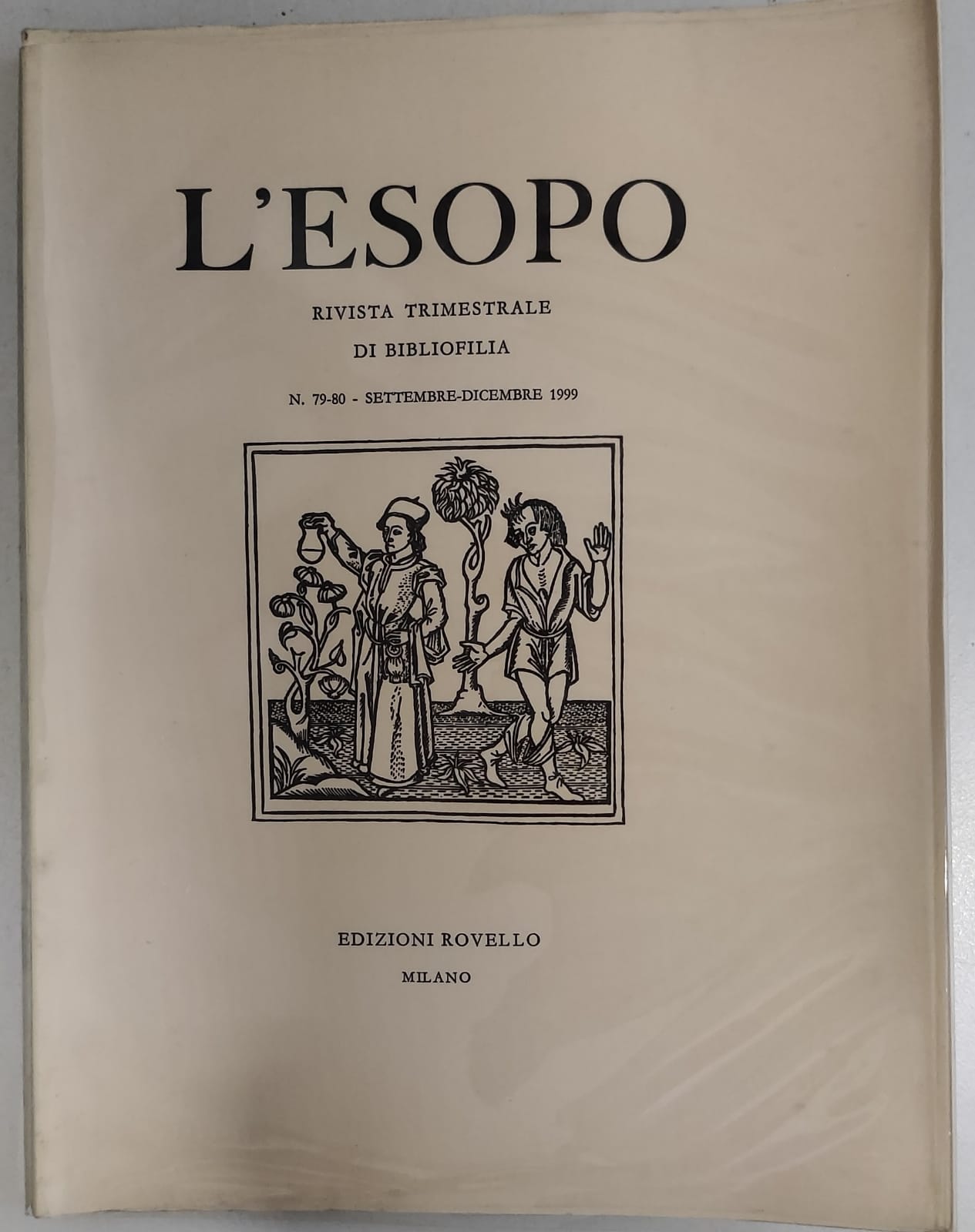 L'ESOPO. Numero 79-80 settembre-dicembre 1999. - Rivista Trimestrale di Bibliofilia.