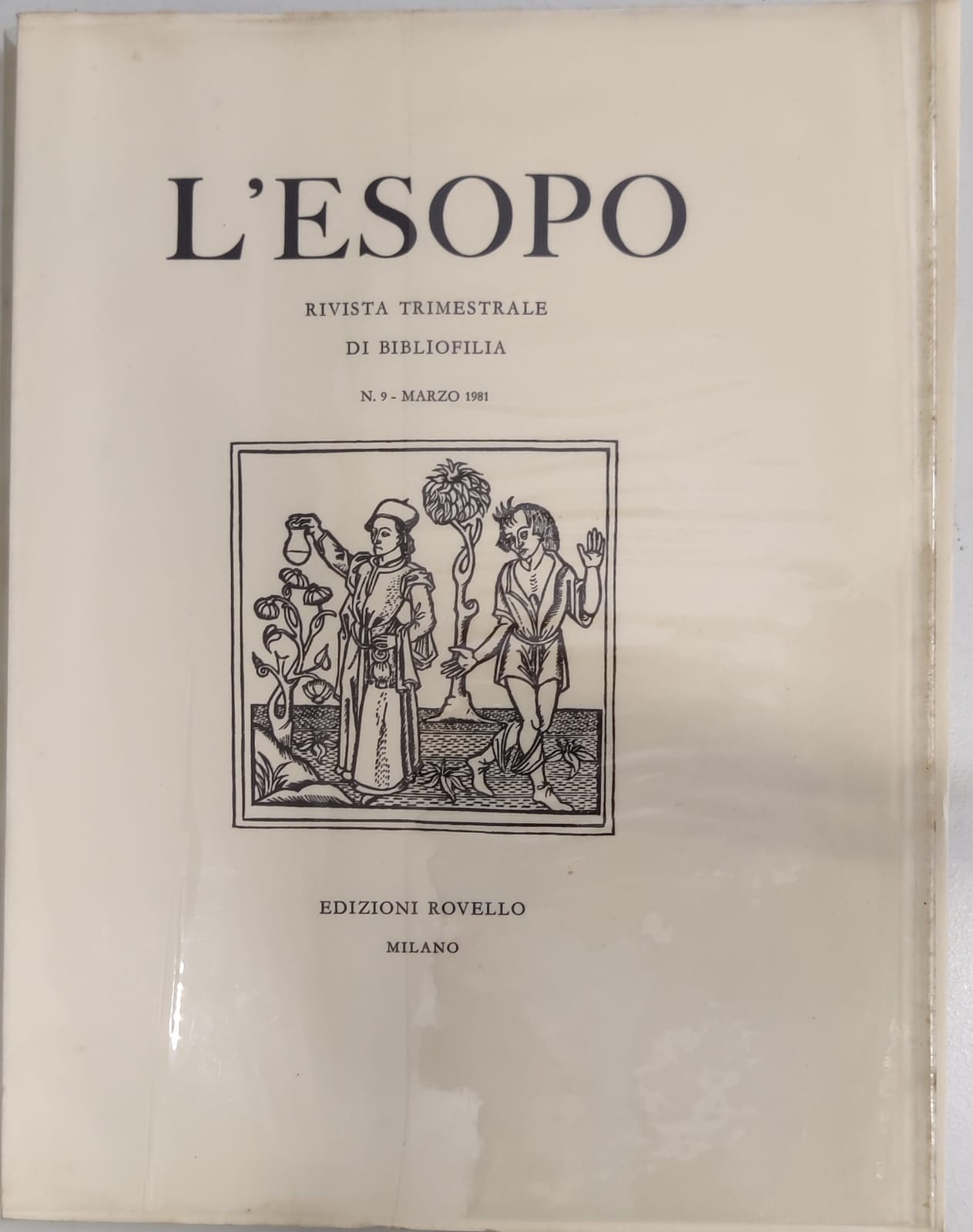 L'ESOPO. Numero 9 marzo 1981. - Rivista Trimestrale di Bibliofilia.