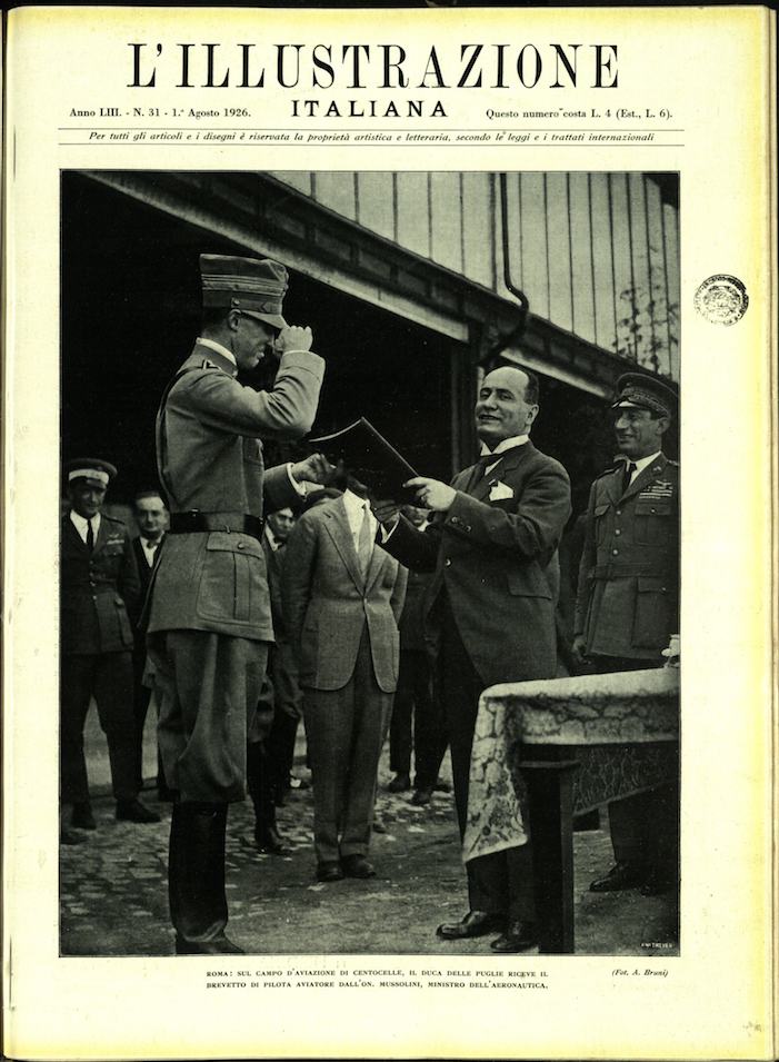 L'ILLUSTRAZIONE ITALIANA. 1 Agosto 1926. Anno 53 - N. 31.