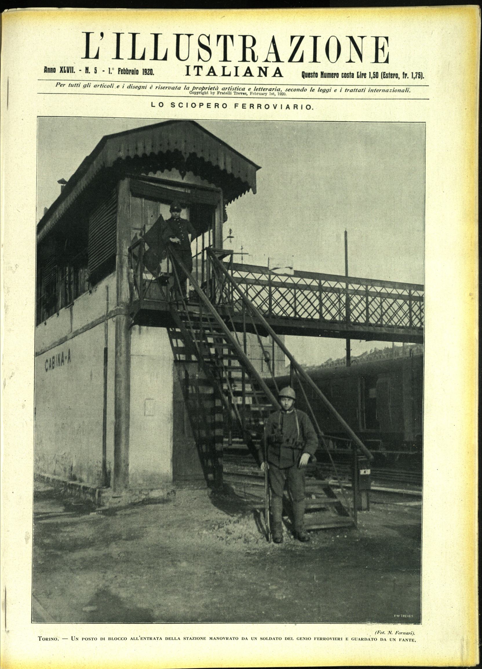 L'ILLUSTRAZIONE ITALIANA. 1 Febbraio 1920. Anno XLVII - N. 5.