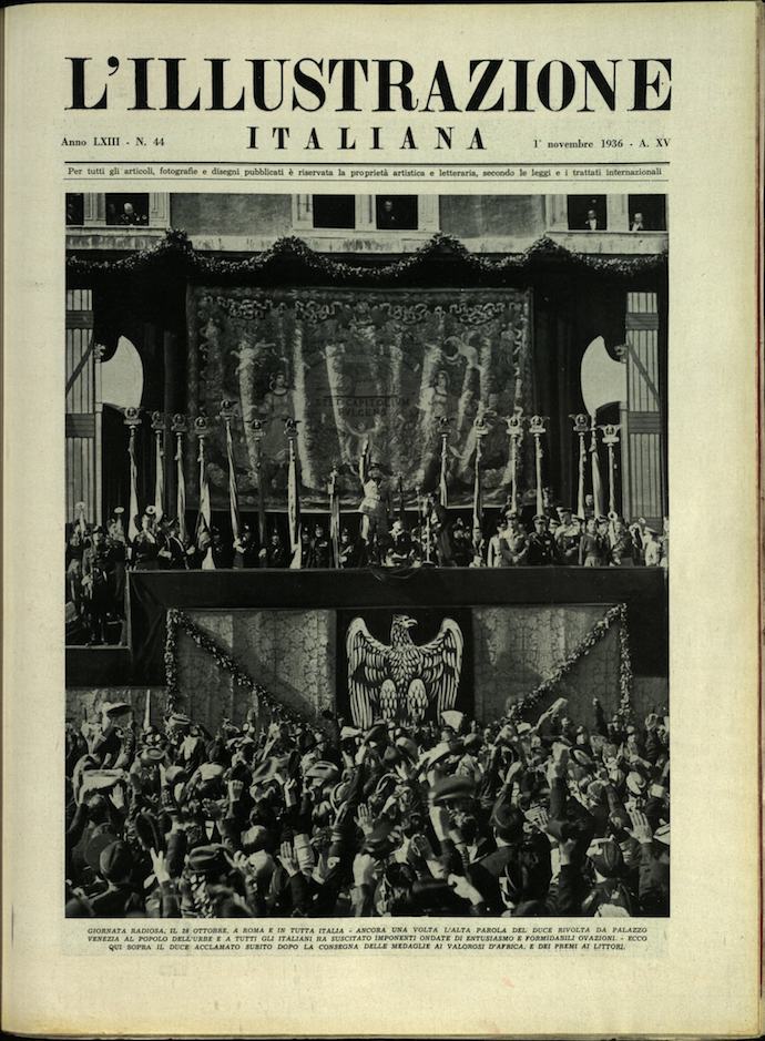 L'ILLUSTRAZIONE ITALIANA. 1 Novembre 1936. Anno 63 - N. 44.