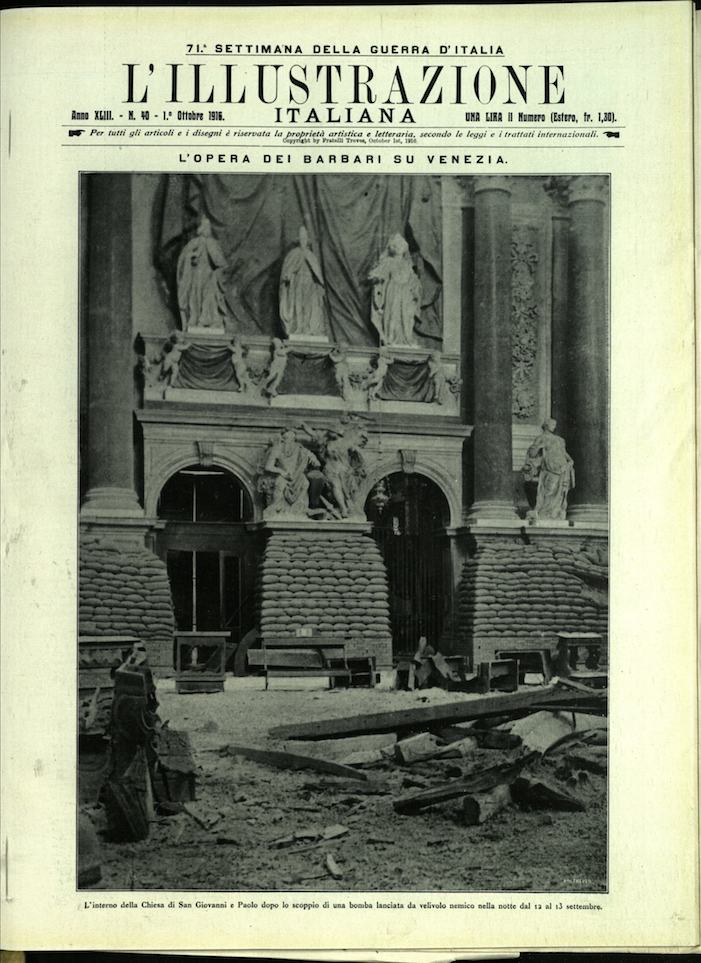 L'ILLUSTRAZIONE ITALIANA. 1 Ottobre 1916. Anno XLIII - N. 40.