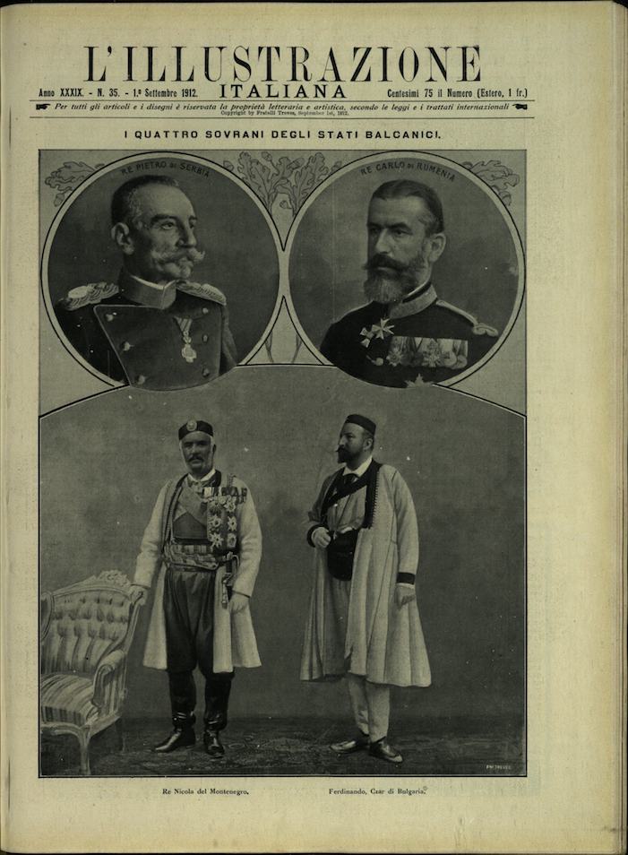 L'ILLUSTRAZIONE ITALIANA. 1 Settembre 1912. Anno XXXIX - N. 35.