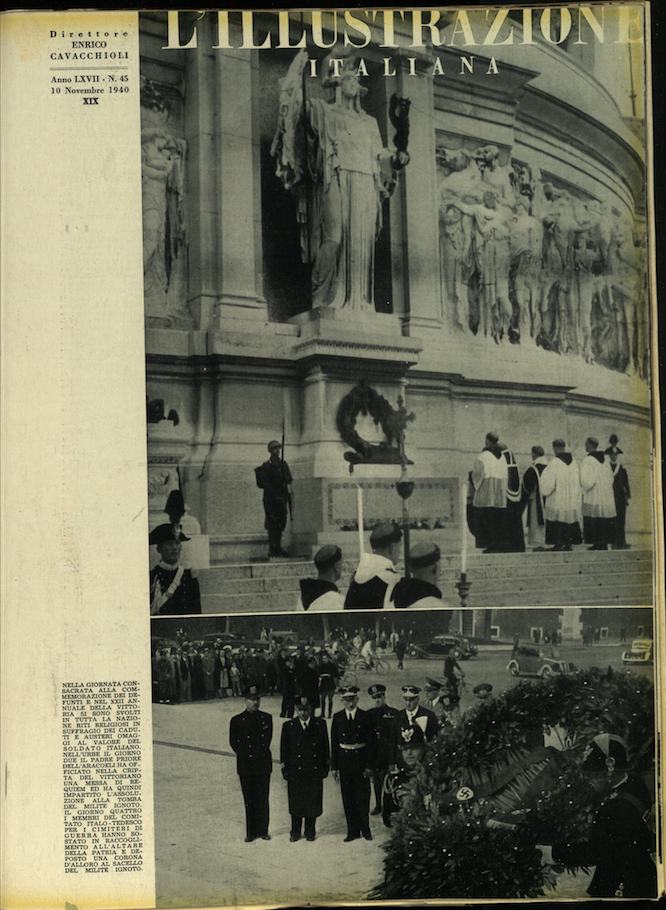 L'ILLUSTRAZIONE ITALIANA 10 Novembre 1940 Anno 67 - N. 45