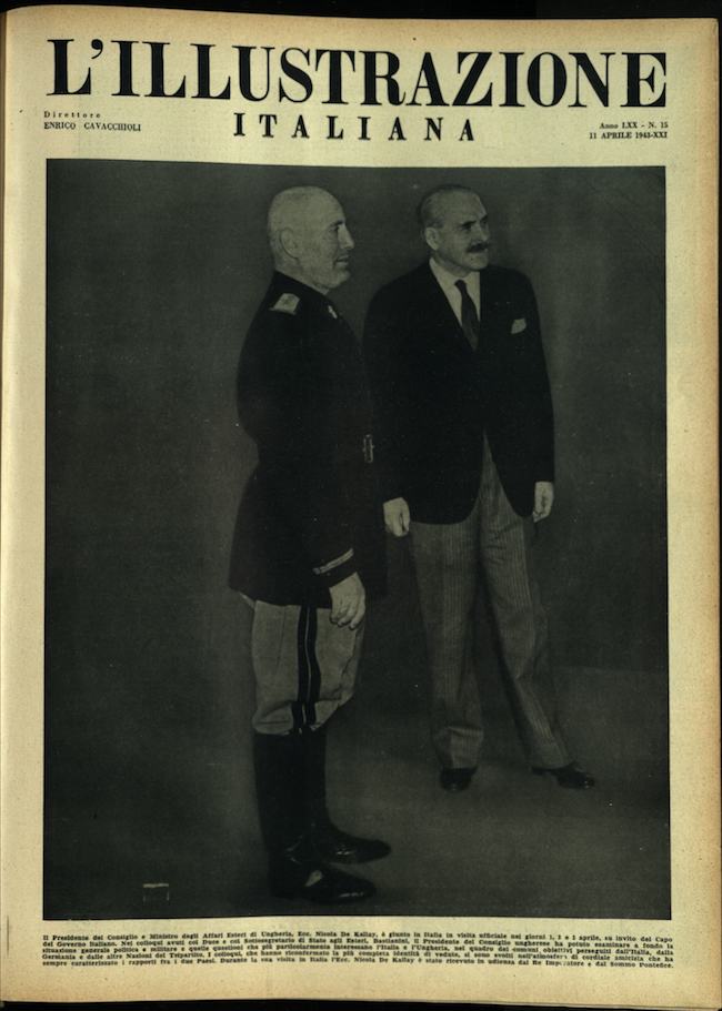 L'ILLUSTRAZIONE ITALIANA. 11 Aprile 1943. Anno 70 - N. 15.