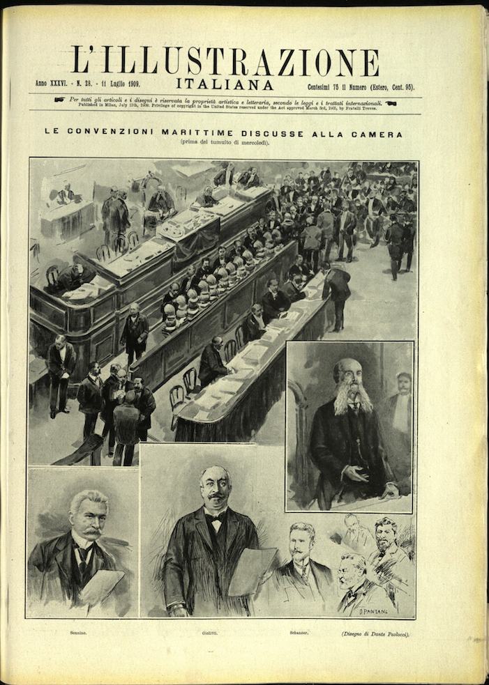 L'ILLUSTRAZIONE ITALIANA. 11 Luglio 1909. Anno XXXVI - N. 28.