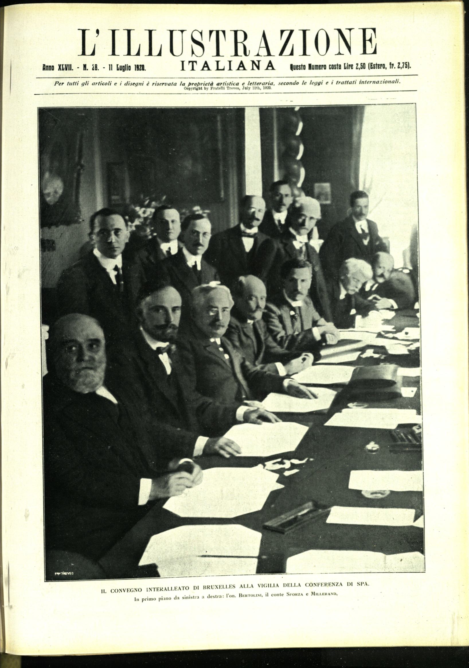 L'ILLUSTRAZIONE ITALIANA. 11 Luglio 1920. Anno XLVII - N. 28.