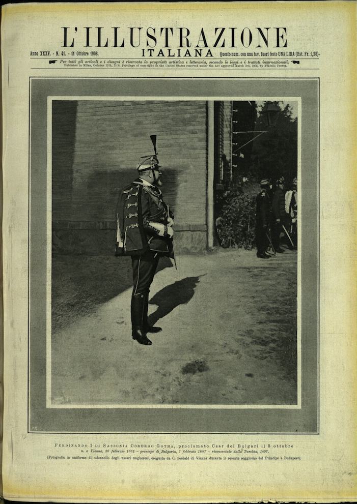 L'ILLUSTRAZIONE ITALIANA. 11 Ottobre 1908. Anno XXXV - N. 41.