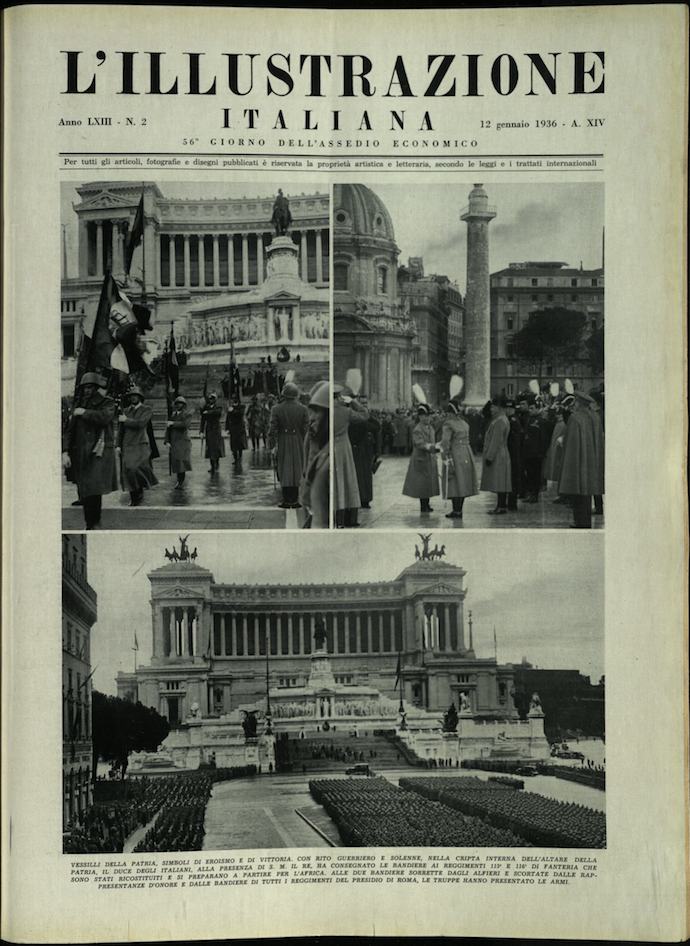 L'ILLUSTRAZIONE ITALIANA. 12 Gennaio 1936. Anno 63 - N. 2.