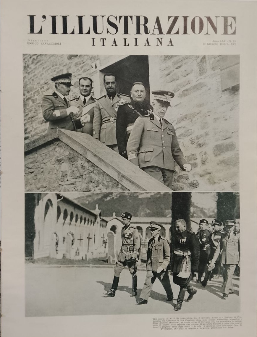 L'ILLUSTRAZIONE ITALIANA. 12 Giugno 1938. Anno 65 - N. 24.