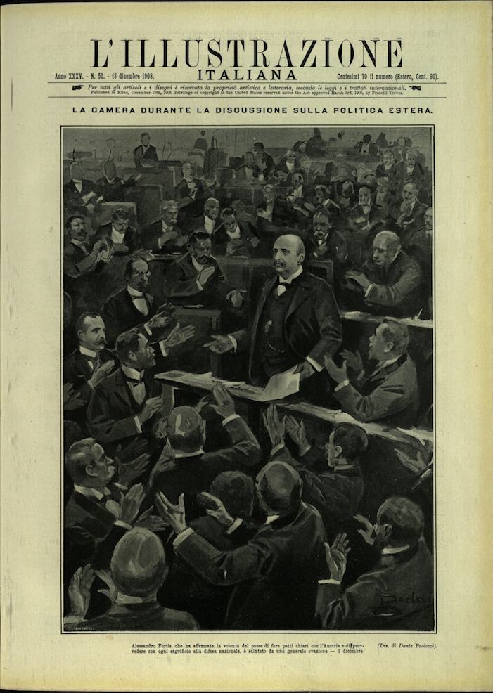 L'ILLUSTRAZIONE ITALIANA. 13 Dicembre 1908. Anno XXXV - N. 50.
