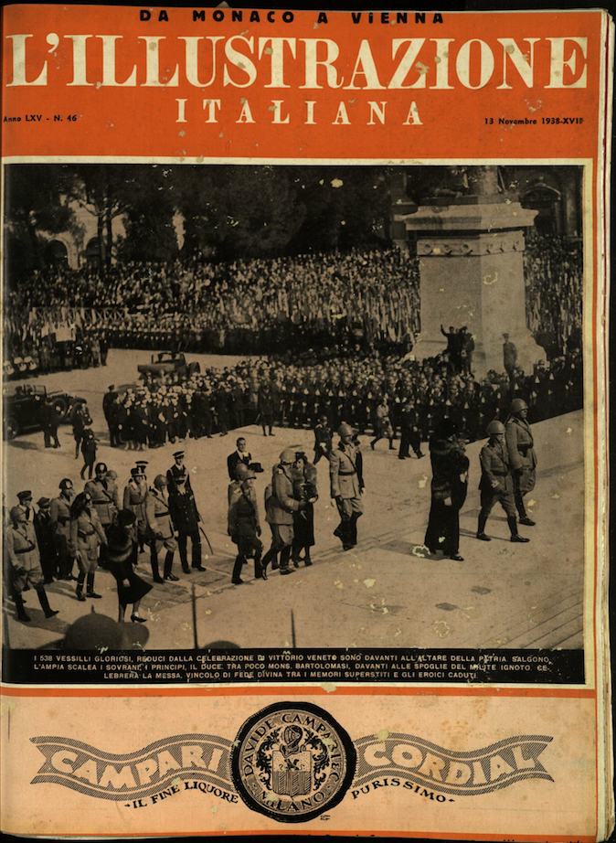 L'ILLUSTRAZIONE ITALIANA. 13 Novembre 1938. Anno 65 - N. 46.