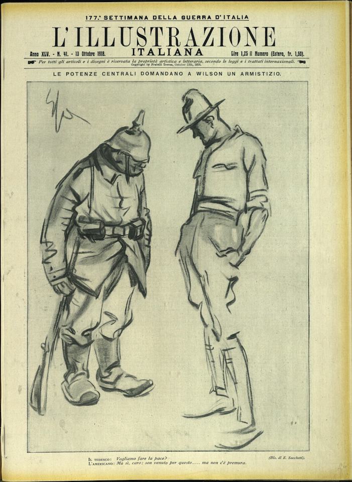 L'ILLUSTRAZIONE ITALIANA. 13 Ottobre 1918. Anno XLV - N. 41.
