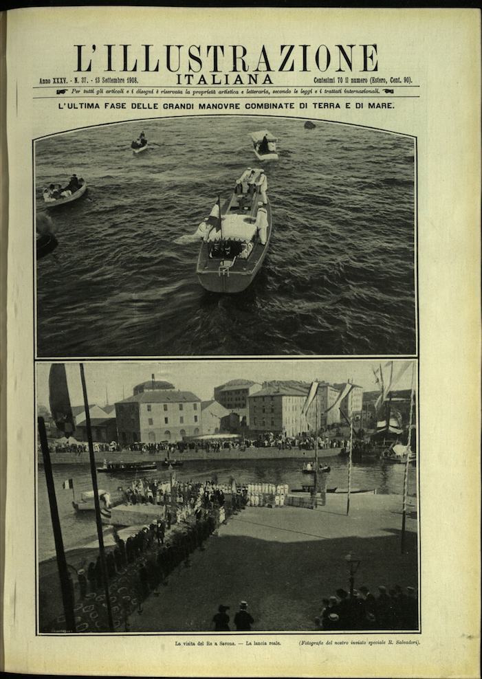 L'ILLUSTRAZIONE ITALIANA. 13 Settembre 1908. Anno XXXV - N. 37.