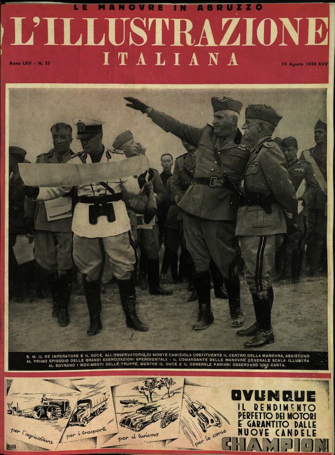 L'ILLUSTRAZIONE ITALIANA. 14 Agosto 1938. Anno 65 - N. 33.