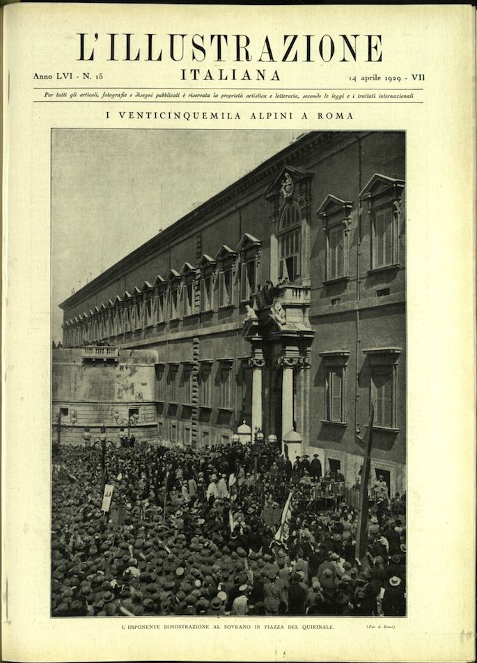 L'ILLUSTRAZIONE ITALIANA. 14 Aprile 1929. Anno 56 - N. 15.