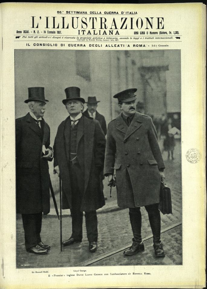 L'ILLUSTRAZIONE ITALIANA. 14 Gennaio 1917. Anno XLIV - N. 2.