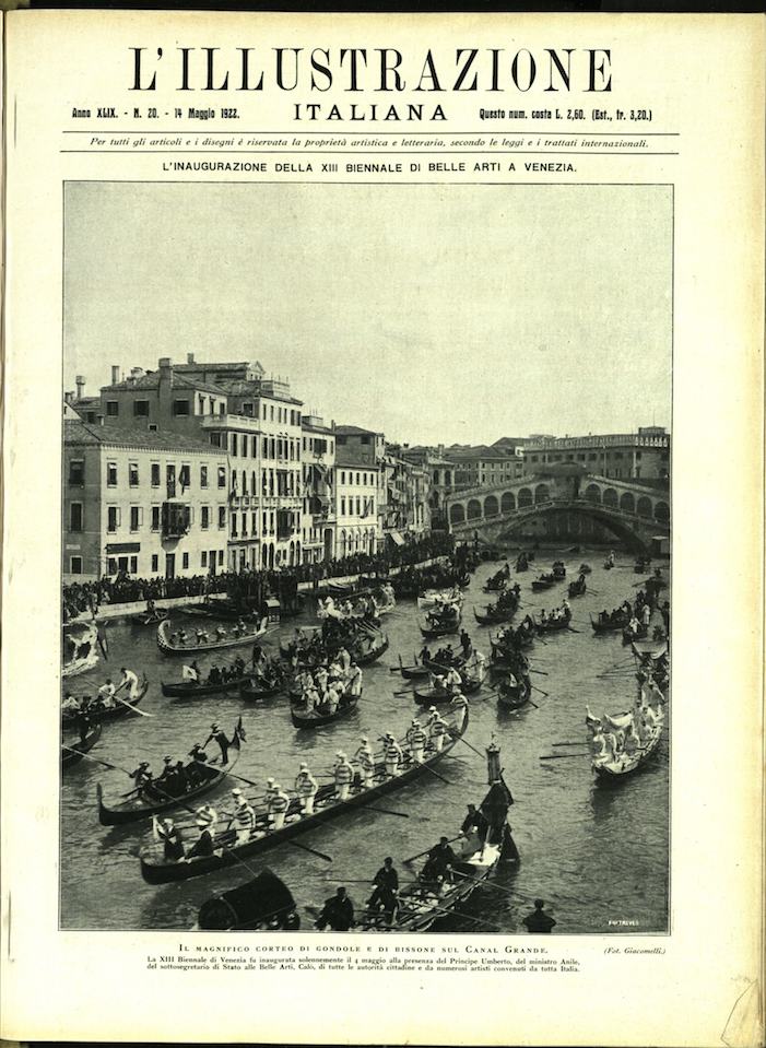 L'ILLUSTRAZIONE ITALIANA. 14 Maggio 1922. Anno XLIX - N. 20.