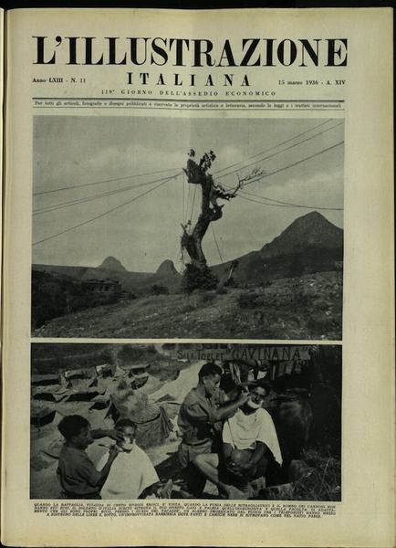 L'ILLUSTRAZIONE ITALIANA. 15 Marzo 1936. Anno 63 - N. 11.