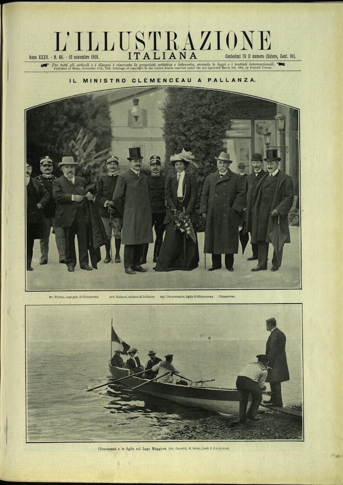 L'ILLUSTRAZIONE ITALIANA. 15 Novembre 1908. Anno XXXV - N. 46.