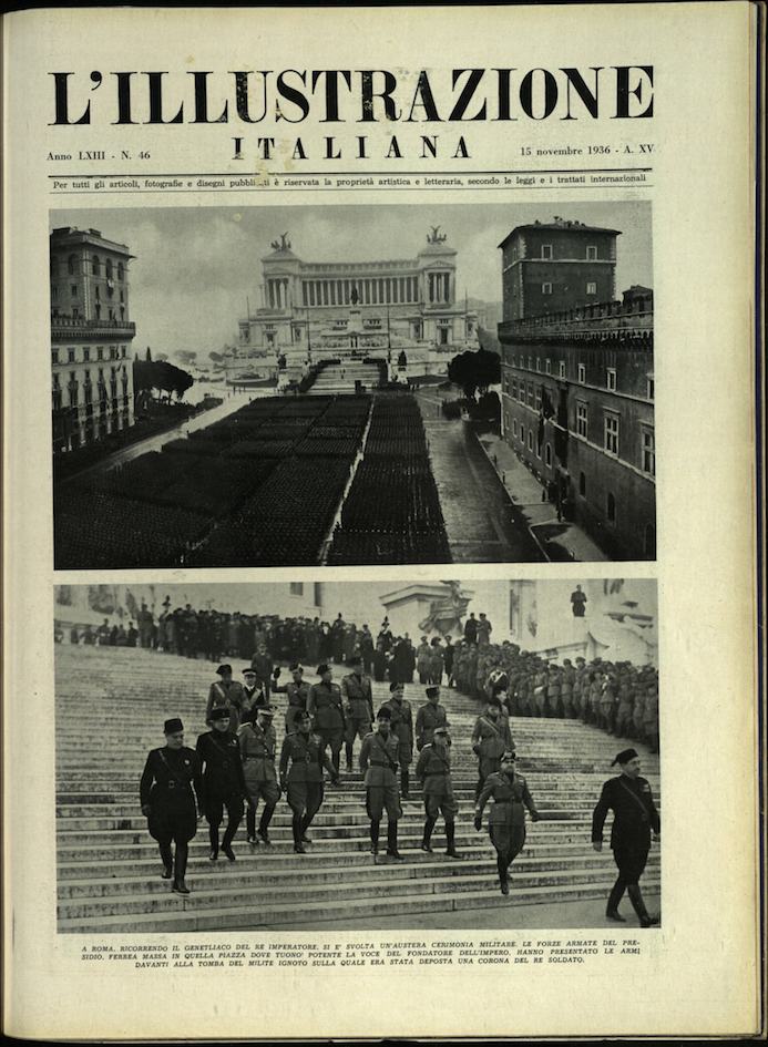 L'ILLUSTRAZIONE ITALIANA. 15 Novembre 1936. Anno 63 - N. 46.
