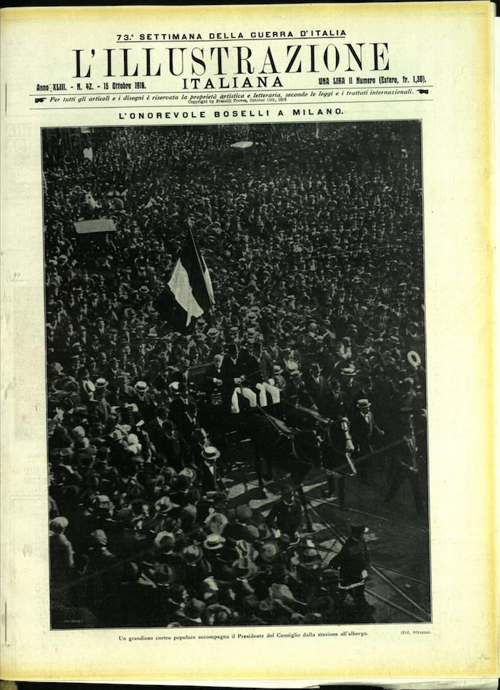 L'ILLUSTRAZIONE ITALIANA. 15 Ottobre 1916. Anno XLIII - N. 42.