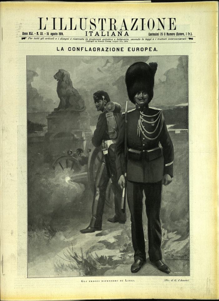 L'ILLUSTRAZIONE ITALIANA. 16 Agosto 1914. Anno XLI - N. 33.