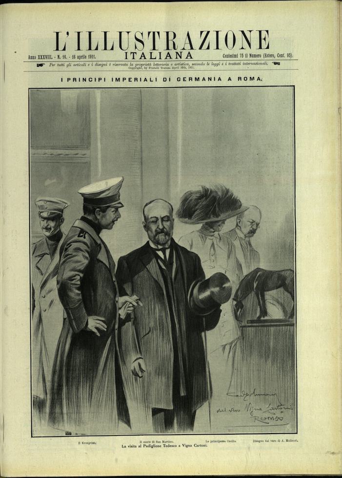 L'ILLUSTRAZIONE ITALIANA. 16 Aprile 1911. Anno XXXVIII - N. 16.