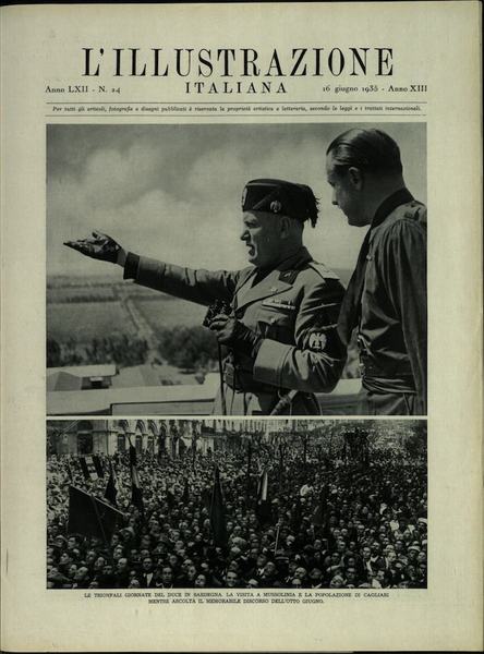 L'ILLUSTRAZIONE ITALIANA. 16 Giugno 1935. Anno 62 - N. 24.