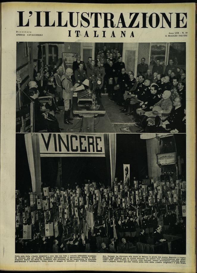 L'ILLUSTRAZIONE ITALIANA. 16 Maggio 1943. Anno 70 - N. 20.