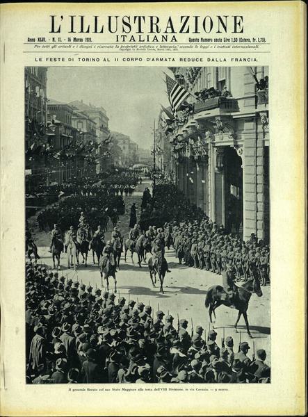 L'ILLUSTRAZIONE ITALIANA. 16 Marzo 1919. Anno XLVI - N. 11.