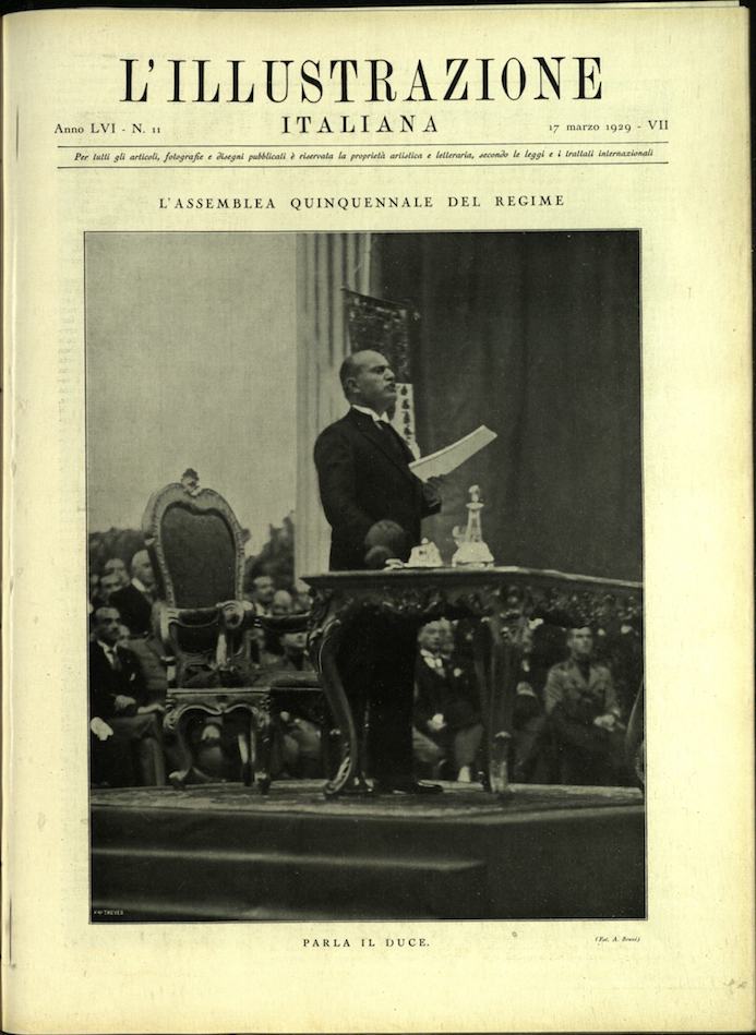 L'ILLUSTRAZIONE ITALIANA. 17 Marzo 1929. Anno 56 - N. 11.