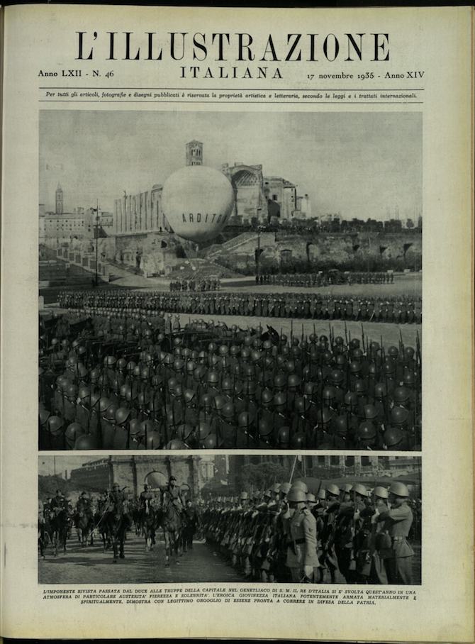 L'ILLUSTRAZIONE ITALIANA. 17 Novembre 1935. Anno 62 - N. 46.