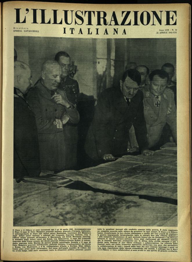 L'ILLUSTRAZIONE ITALIANA. 18 Aprile 1943. Anno 70 - N. 16.
