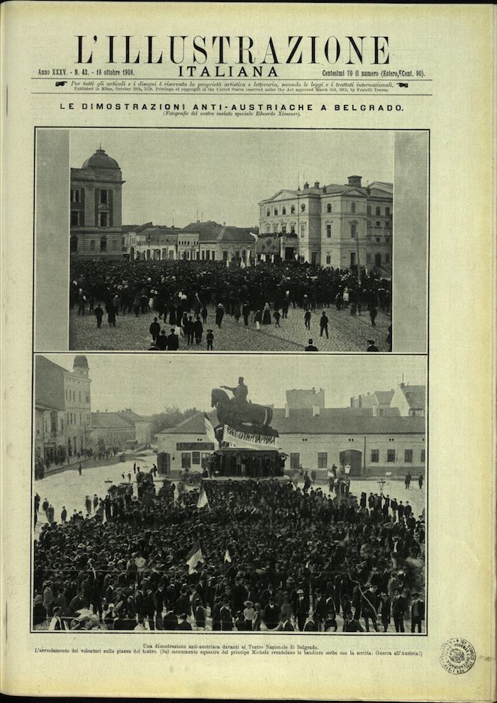 L'ILLUSTRAZIONE ITALIANA. 18 Ottobre 1908. Anno XXXV - N. 42.