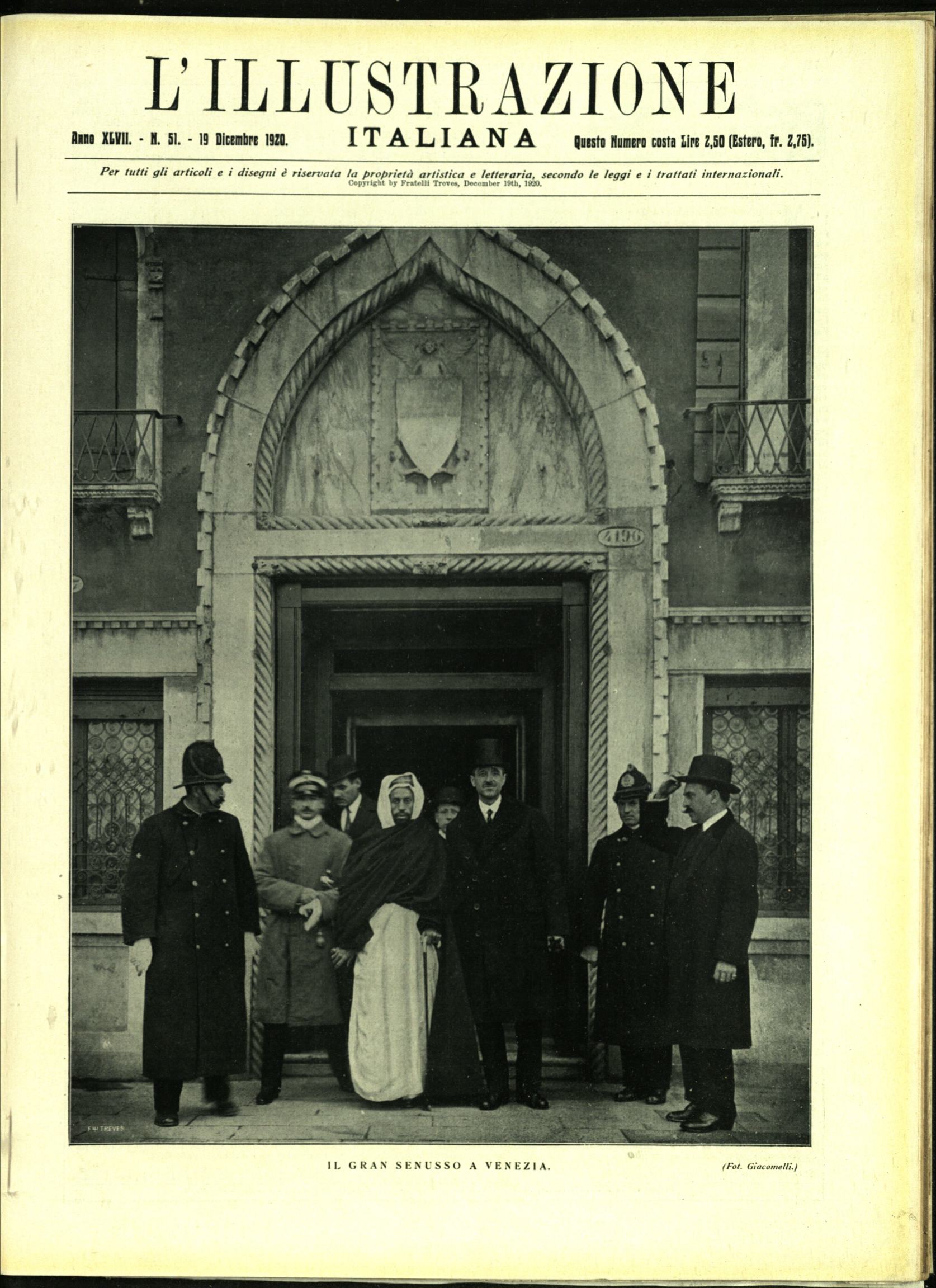 L'ILLUSTRAZIONE ITALIANA. 19 Dicembre 1920. Anno XLVII - N. 51.