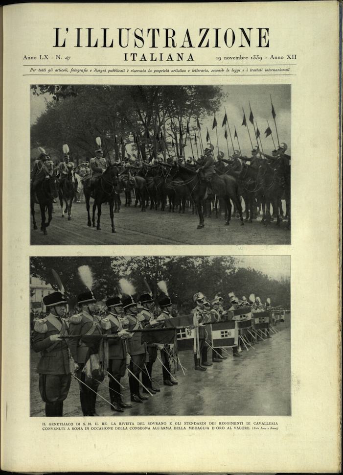 L'ILLUSTRAZIONE ITALIANA. 19 Novembre 1933. Anno 60 - N. 47.