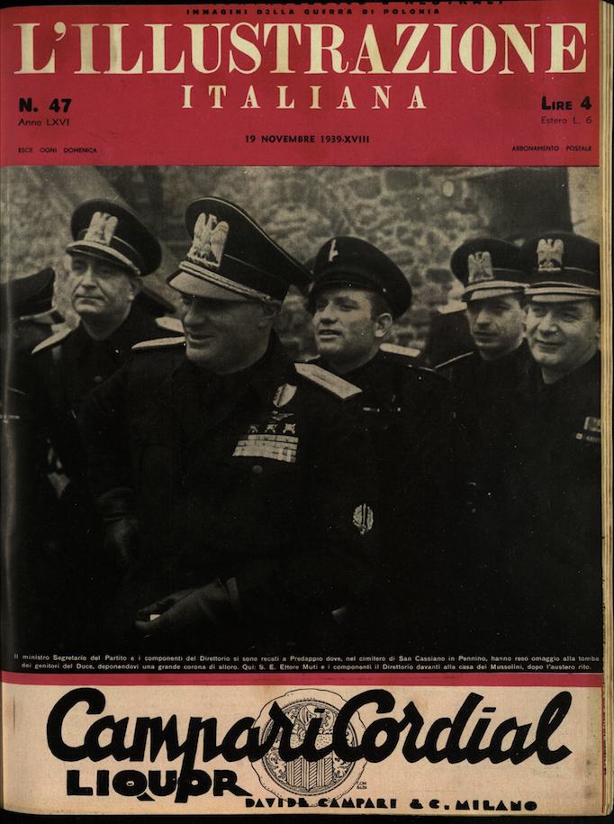 L'ILLUSTRAZIONE ITALIANA. 19 Novembre 1939. Anno 66 - N. 47.