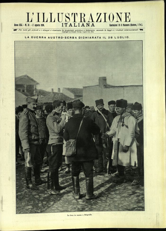 L'ILLUSTRAZIONE ITALIANA. 2 Agosto 1914. Anno XLI - N. 31.